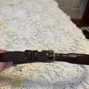 NYC Vintage Coach Brown Leather Women's Belt